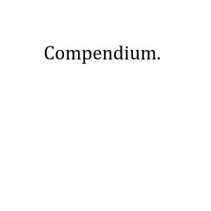 Compendium by Mat Parrott (Instant Download)