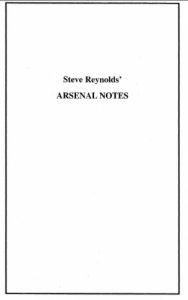 Arsenal Notes by Steve Reynolds