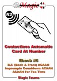 Contactless Automatic Card At Number - Ebook 6 by Biagio Fasano (B. Magic) (Instant Download)