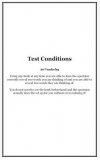 Test Conditions by Art Vanderlay