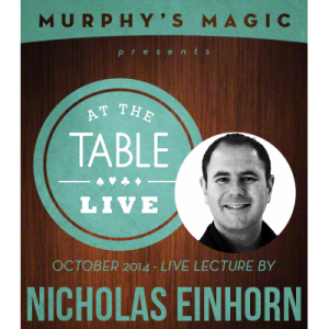 At the Table Live Lecture Nicholas Einhorn