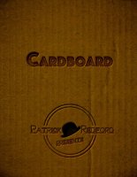 CARDBOARD The Book by Patrick G. Redford