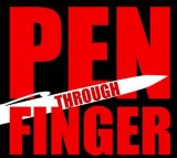 Pen Through Finger by Matthew Johnson