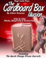 The Cardboard Box Illusion Plans by Steve Kovarez - INSTANT DOWNLOAD