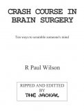 Crash course In Brain Surgery by Paul Wilson