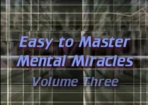 Easy To Master Mental Miracles Vol 3 by Richard Osterlind