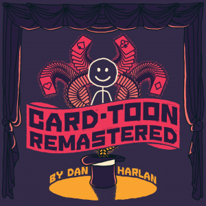 Card-Toon Remastered by Dan Harlan (Gimmick Not Included)