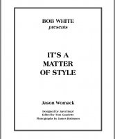 Bob White - Its a Matter of Style (Instant Download)