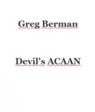 Devils Acaan by Greg Berman