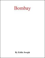 Bombay by Eddie Joseph