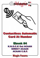 Contactless Automatic Card At Number - Ebook 4 by Biagio Fasano (Instant Download)