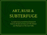ART, RUSE & SUBTERFUGE by Luke Jermay