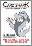 Kyle MacNeill - Card Shark magazine complete 1-8