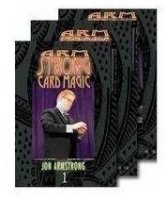 Card Magic by Jon Armstrong 3 Volume set