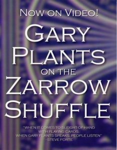 Gary Plants on the Zarrow Shuffle DVD