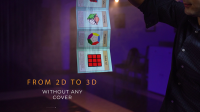 Rubik's Cube 3D Advertising by Henry Evans and Martin Braessas (Gimmicks Not Included)