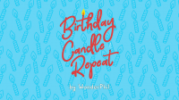 Wonder Phil - Birthday Candle Repeat (Gimmick Not Included)