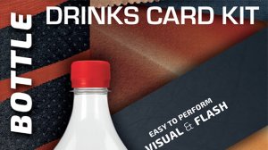 Drink Card KIT for Astonishing Bottle Accessory by Joao Miranda